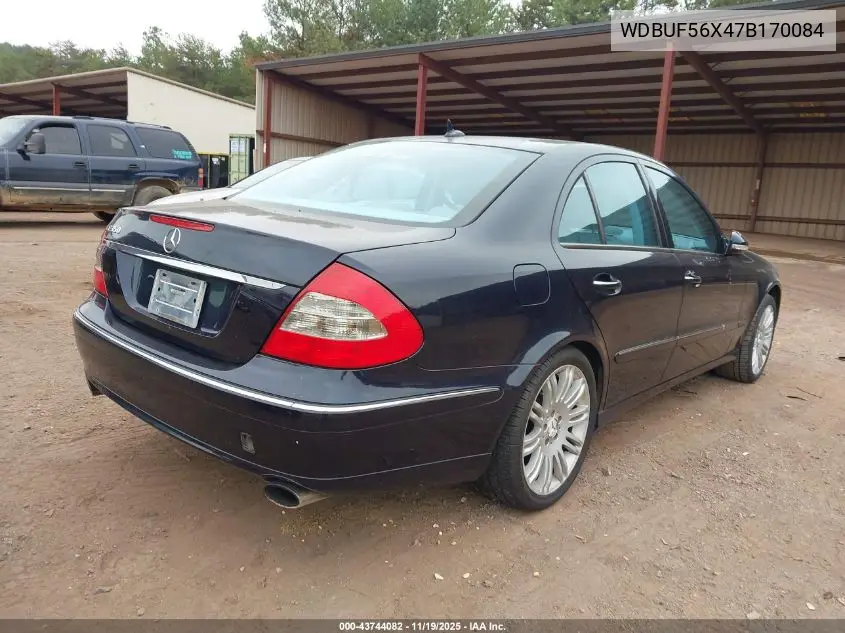 WDBUF56X47B170084 2007 Mercedes-Benz E 350