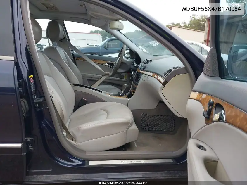 WDBUF56X47B170084 2007 Mercedes-Benz E 350
