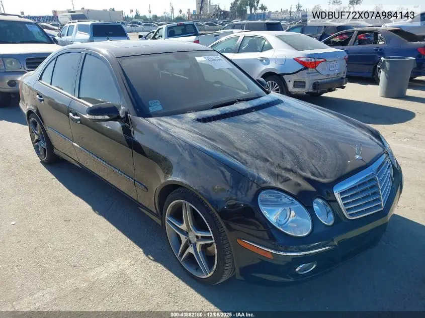 WDBUF72X07A984143 2007 Mercedes-Benz E 550