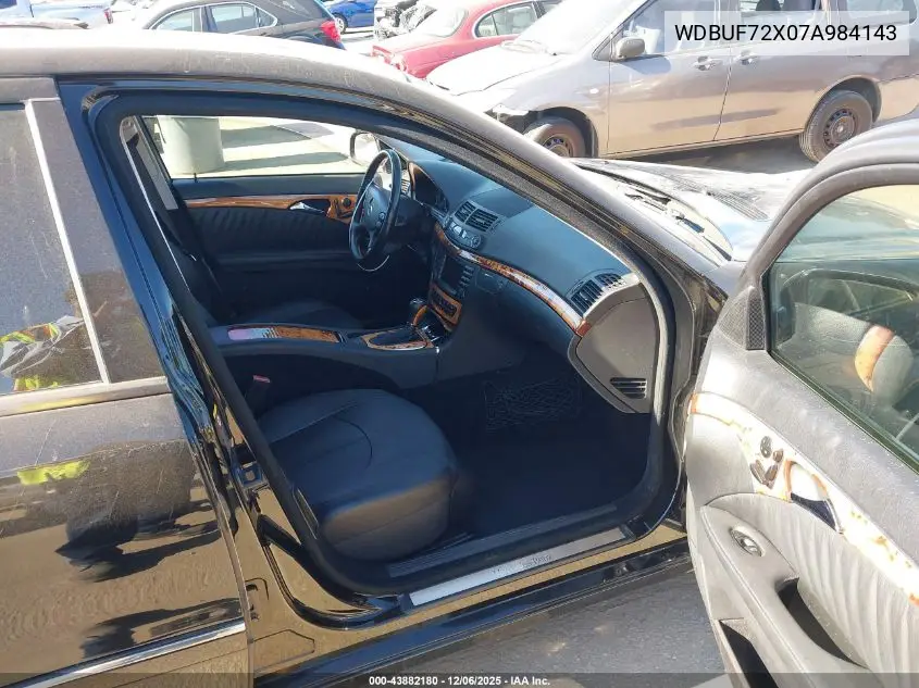 WDBUF72X07A984143 2007 Mercedes-Benz E 550