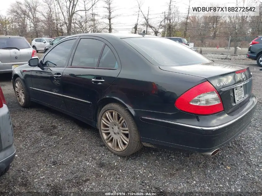WDBUF87X18B272542 2008 Mercedes-Benz E 350 4Matic