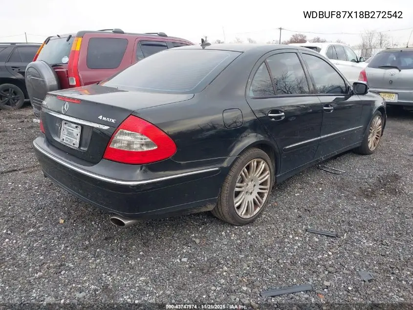 WDBUF87X18B272542 2008 Mercedes-Benz E 350 4Matic