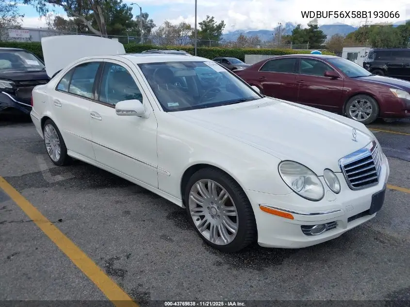 WDBUF56X58B193066 2008 Mercedes-Benz E 350