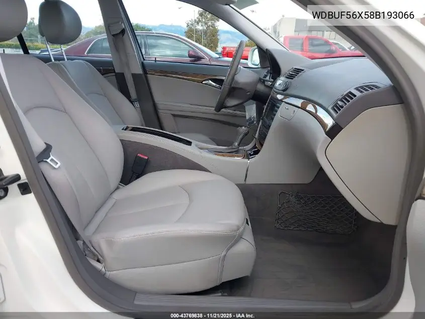 WDBUF56X58B193066 2008 Mercedes-Benz E 350