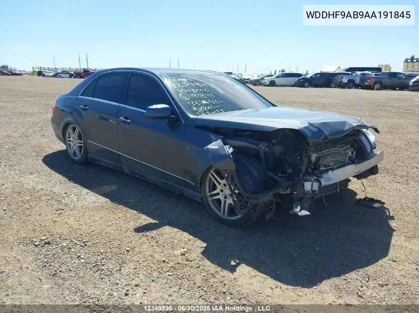 WDDHF9AB9AA191845 2010 Mercedes-Benz E 550 4Matic
