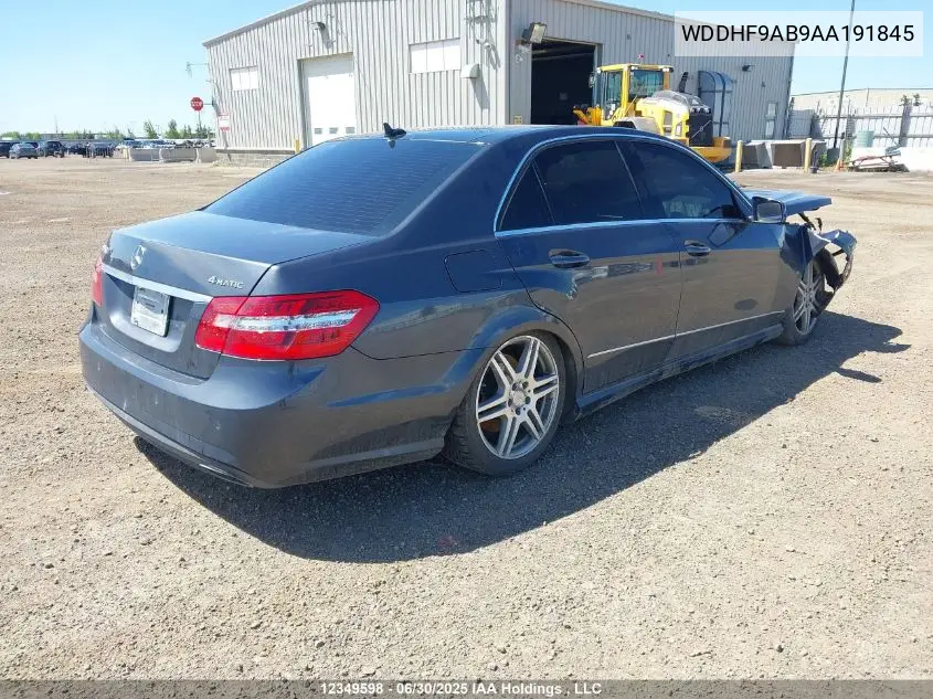 WDDHF9AB9AA191845 2010 Mercedes-Benz E 550 4Matic