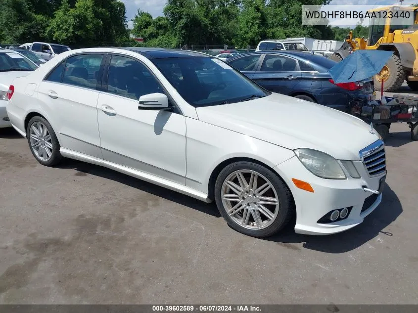 WDDHF8HB6AA123440 2010 Mercedes-Benz E 350 4Matic