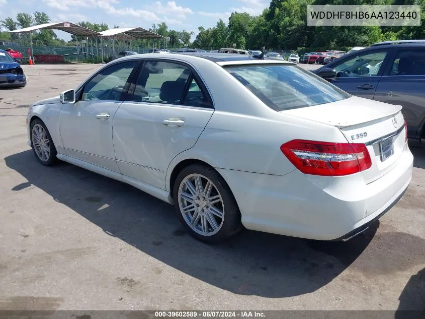 WDDHF8HB6AA123440 2010 Mercedes-Benz E 350 4Matic