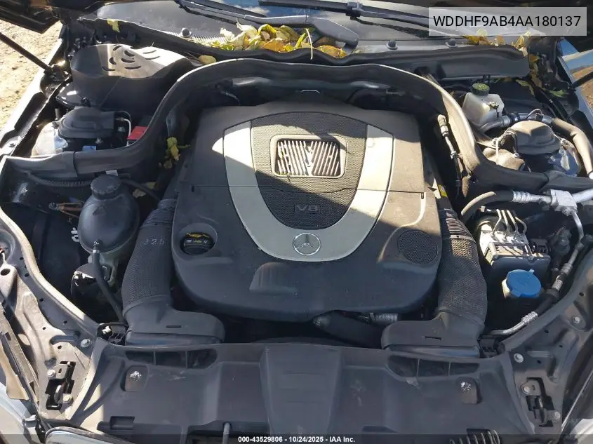 WDDHF9AB4AA180137 2010 Mercedes-Benz E 550 4Matic
