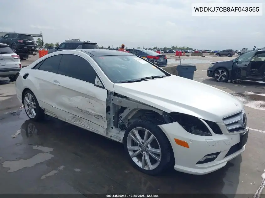 WDDKJ7CB8AF043565 2010 Mercedes-Benz E 550