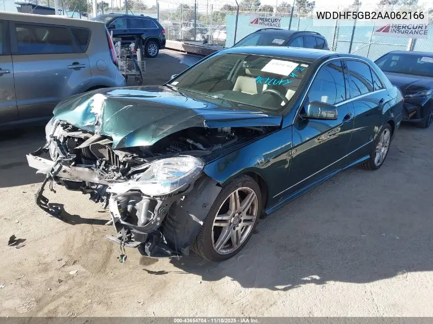 WDDHF5GB2AA062166 2010 Mercedes-Benz E 350