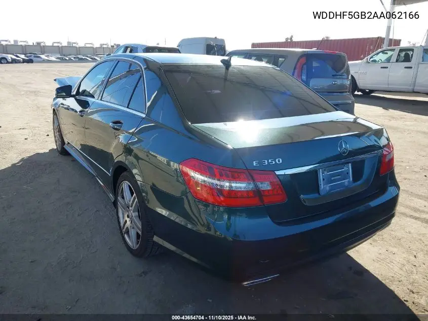 WDDHF5GB2AA062166 2010 Mercedes-Benz E 350