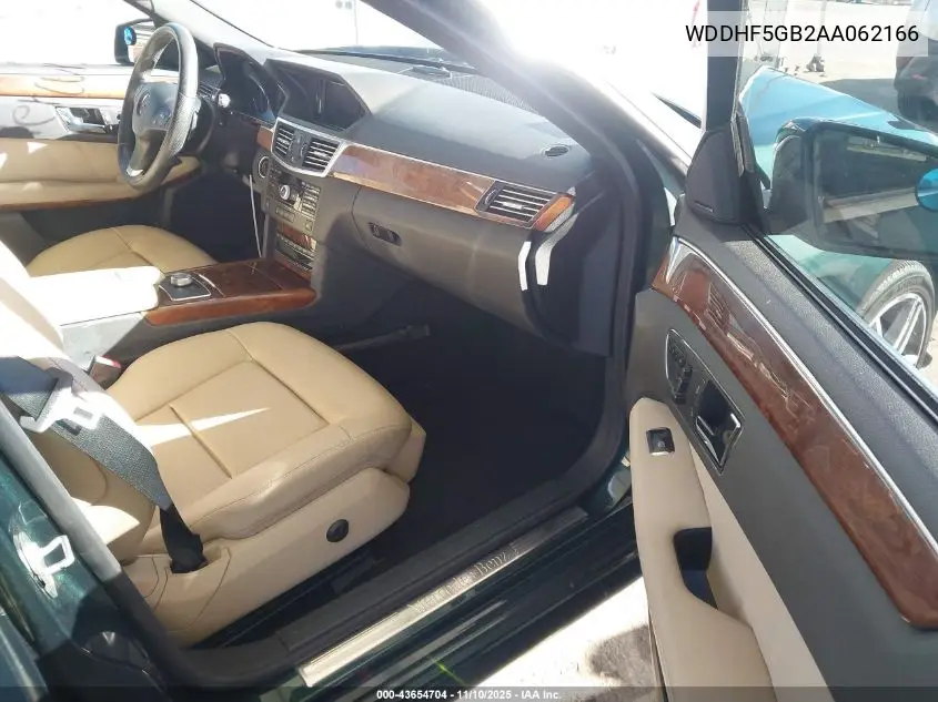 WDDHF5GB2AA062166 2010 Mercedes-Benz E 350