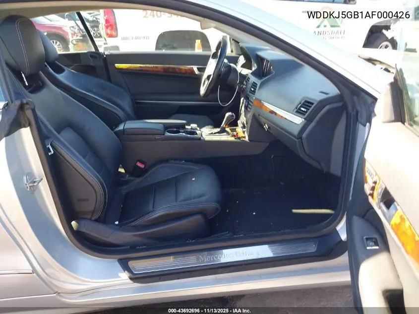 WDDKJ5GB1AF000426 2010 Mercedes-Benz E 350