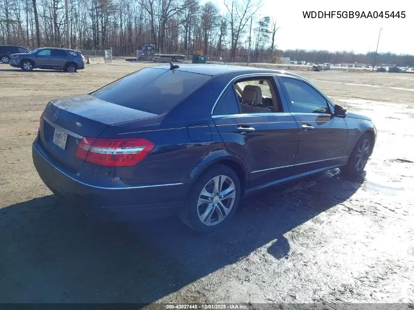 WDDHF5GB9AA045445 2010 Mercedes-Benz E 350