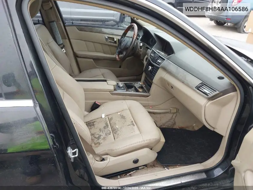 WDDHF8HB4AA106586 2010 Mercedes-Benz E 350 4Matic