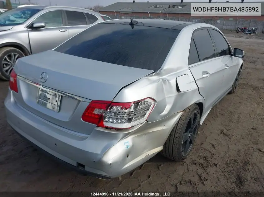 WDDHF8HB7BA485892 2011 Mercedes-Benz E 350 4Matic