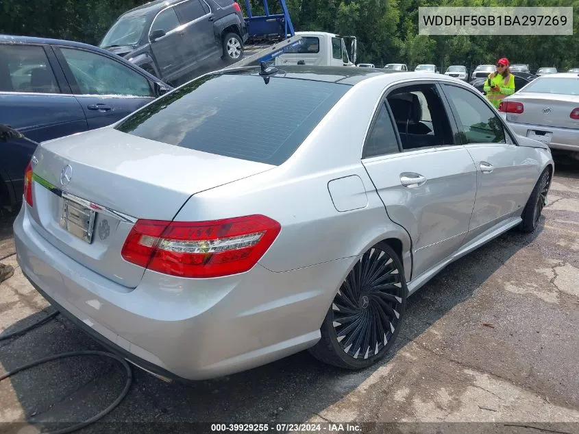 WDDHF5GB1BA297269 2011 Mercedes-Benz E 350