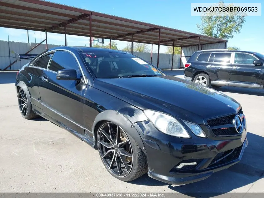2011 Mercedes-Benz E 550 VIN: WDDKJ7CB8BF069553 Lot: 40937618