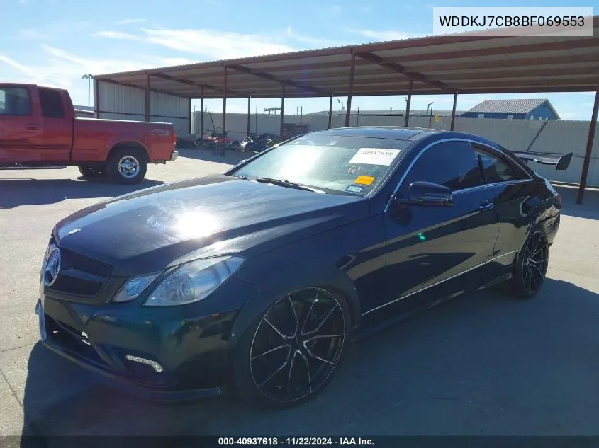 2011 Mercedes-Benz E 550 VIN: WDDKJ7CB8BF069553 Lot: 40937618