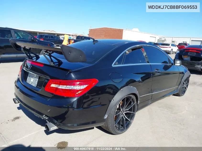 2011 Mercedes-Benz E 550 VIN: WDDKJ7CB8BF069553 Lot: 40937618