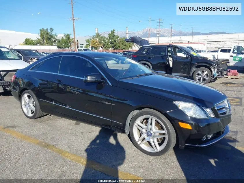 WDDKJ5GB8BF082592 2011 Mercedes-Benz E 350