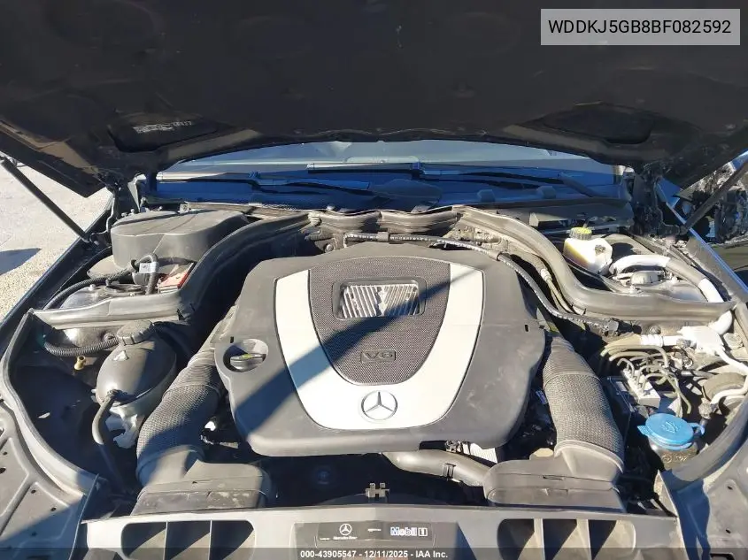 WDDKJ5GB8BF082592 2011 Mercedes-Benz E 350