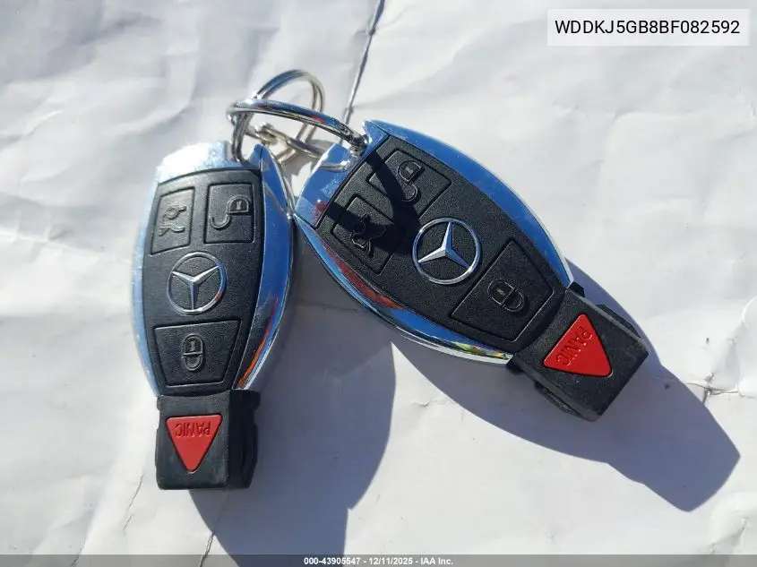 WDDKJ5GB8BF082592 2011 Mercedes-Benz E 350