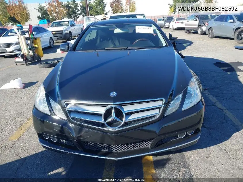 WDDKJ5GB8BF082592 2011 Mercedes-Benz E 350