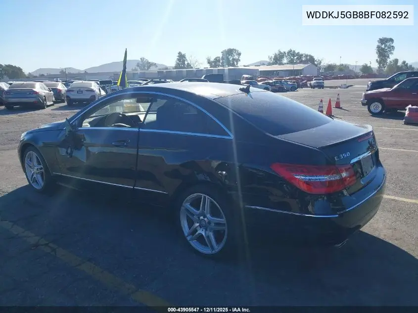 WDDKJ5GB8BF082592 2011 Mercedes-Benz E 350