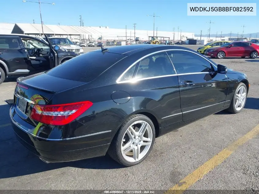 WDDKJ5GB8BF082592 2011 Mercedes-Benz E 350