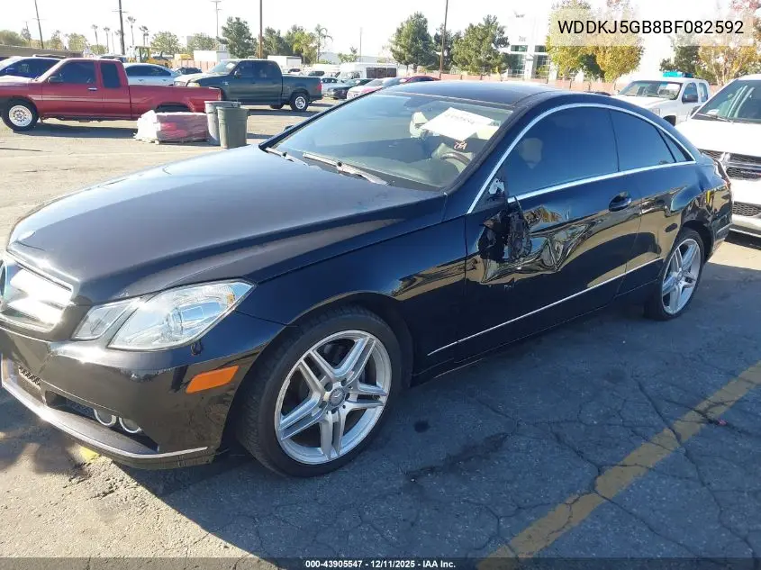 WDDKJ5GB8BF082592 2011 Mercedes-Benz E 350