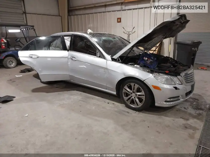 WDDHF8HB2BA325421 2011 Mercedes-Benz E 350 4Matic