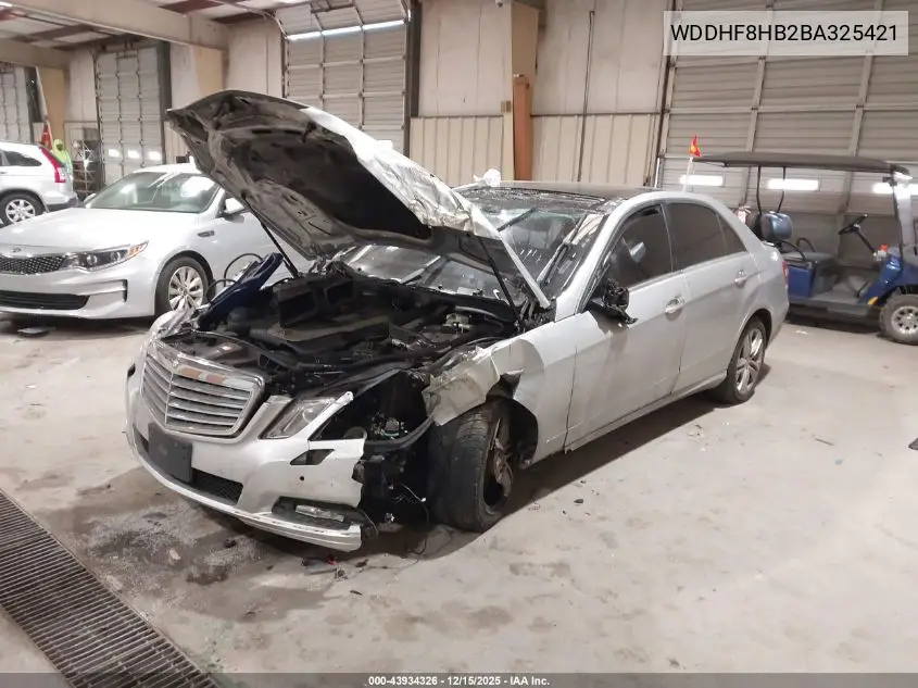 WDDHF8HB2BA325421 2011 Mercedes-Benz E 350 4Matic