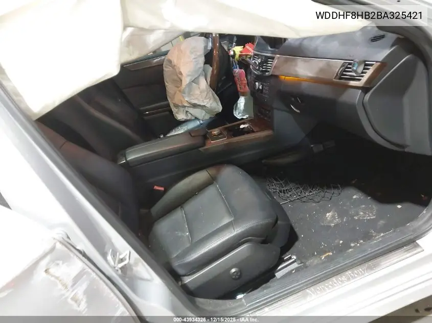 WDDHF8HB2BA325421 2011 Mercedes-Benz E 350 4Matic