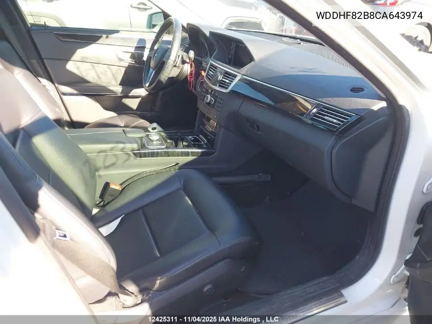 WDDHF82B8CA643974 2012 Mercedes-Benz E 300 4Matic