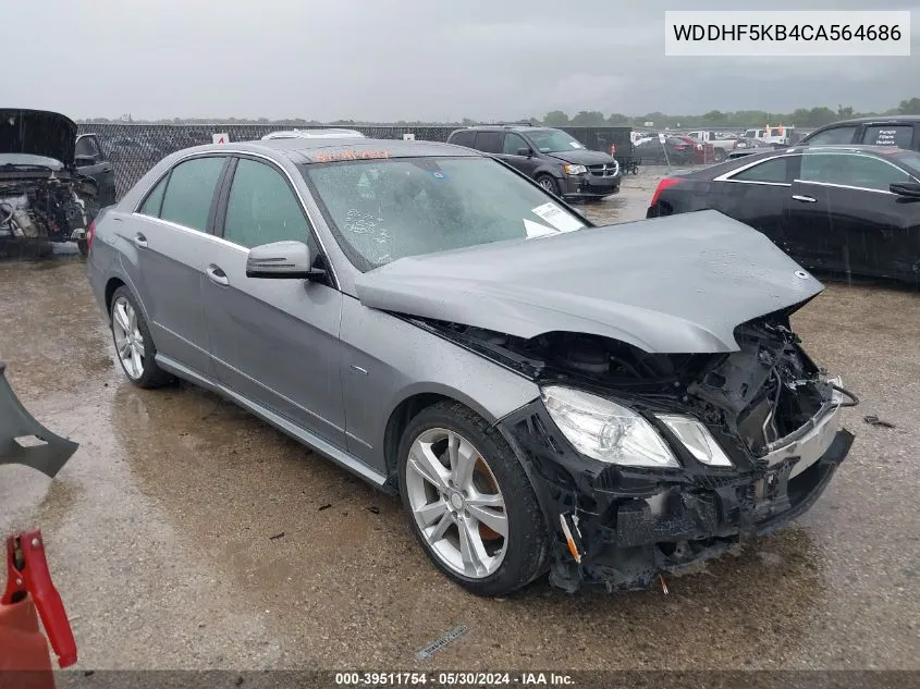 WDDHF5KB4CA564686 2012 Mercedes-Benz E 350