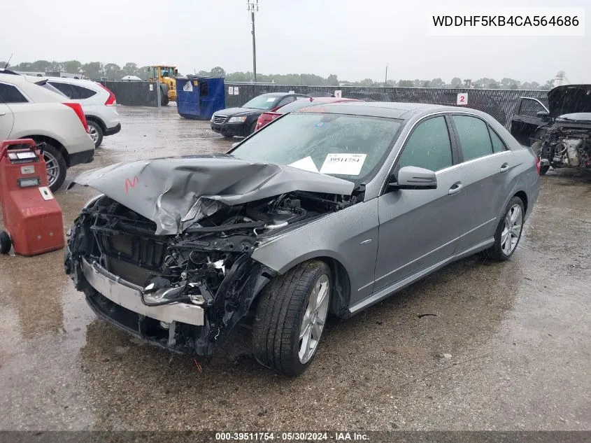 WDDHF5KB4CA564686 2012 Mercedes-Benz E 350