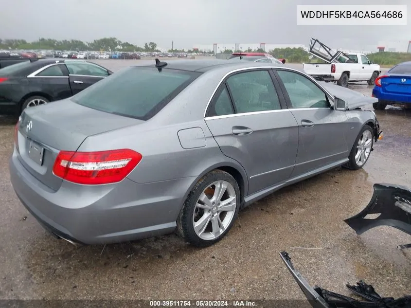 WDDHF5KB4CA564686 2012 Mercedes-Benz E 350