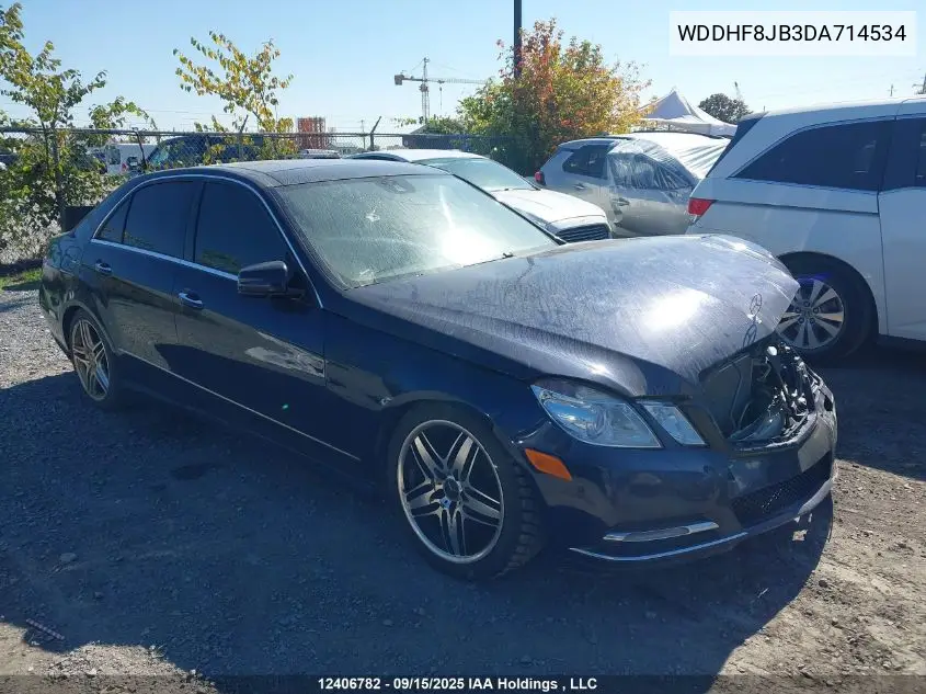 WDDHF8JB3DA714534 2013 Mercedes-Benz E 350 4Matic