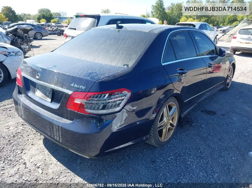 WDDHF8JB3DA714534 2013 Mercedes-Benz E 350 4Matic