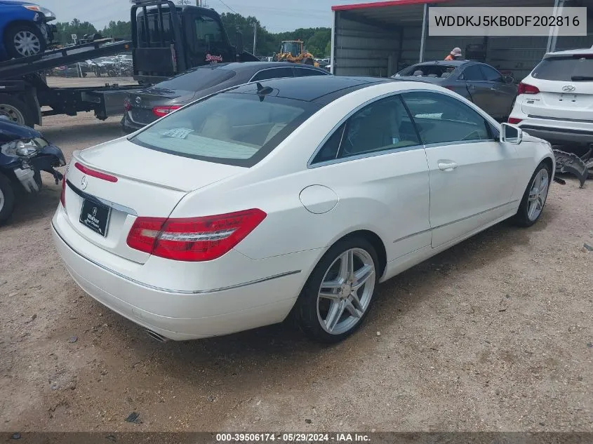 WDDKJ5KB0DF202816 2013 Mercedes-Benz E 350