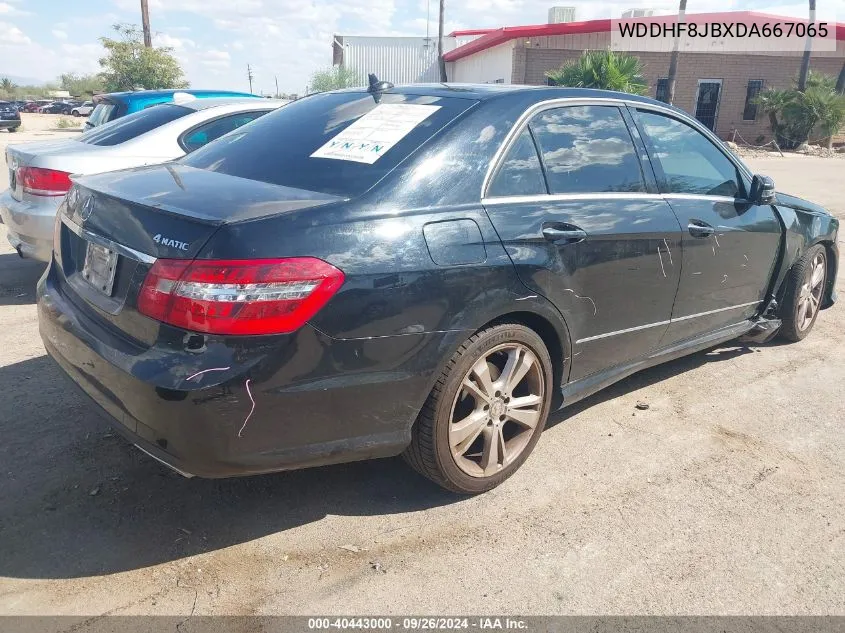 WDDHF8JBXDA667065 2013 Mercedes-Benz E 350 4Matic