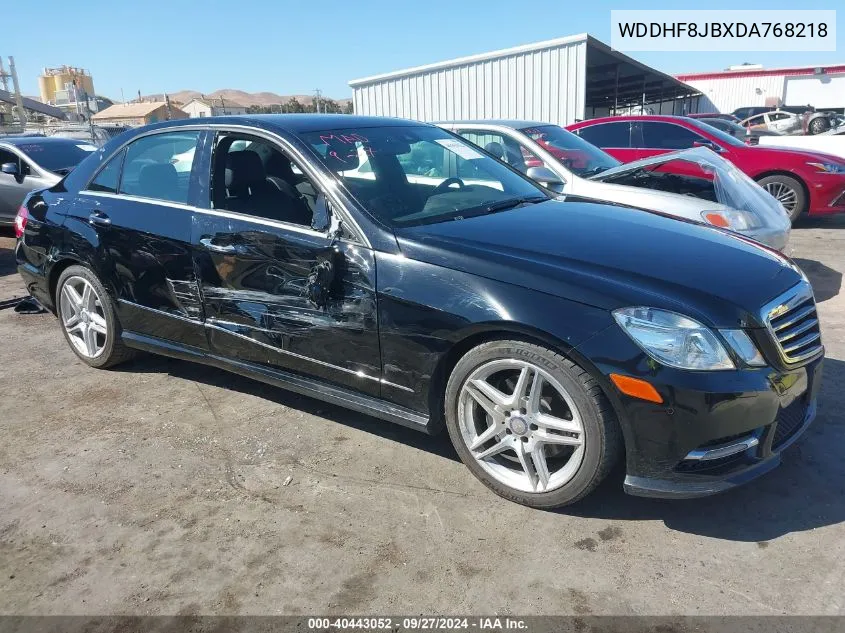 WDDHF8JBXDA768218 2013 Mercedes-Benz E 350 4Matic