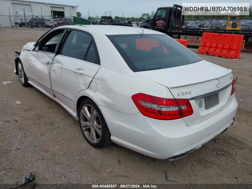 WDDHF8JB7DA706985 2013 Mercedes-Benz E 350 4Matic