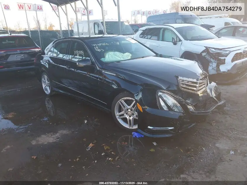 WDDHF8JB4DA754279 2013 Mercedes-Benz E 350 4Matic