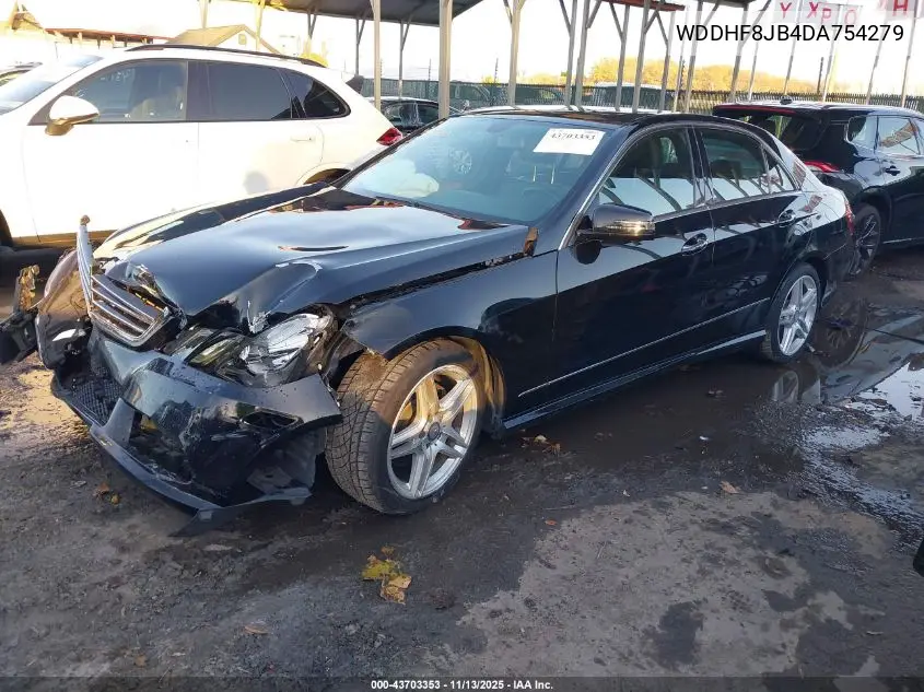 WDDHF8JB4DA754279 2013 Mercedes-Benz E 350 4Matic