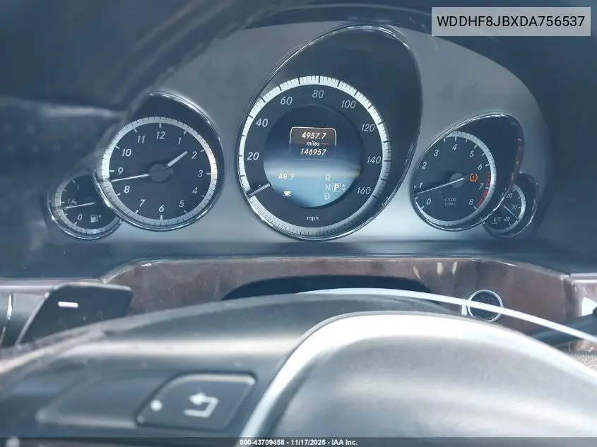 WDDHF8JBXDA756537 2013 Mercedes-Benz E 350 4Matic