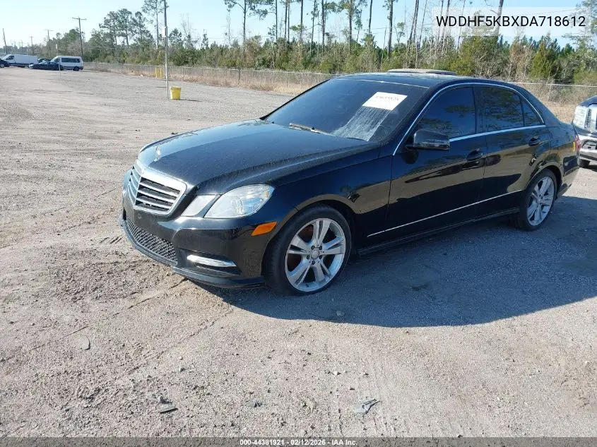 WDDHF5KBXDA718612 2013 Mercedes-Benz E 350