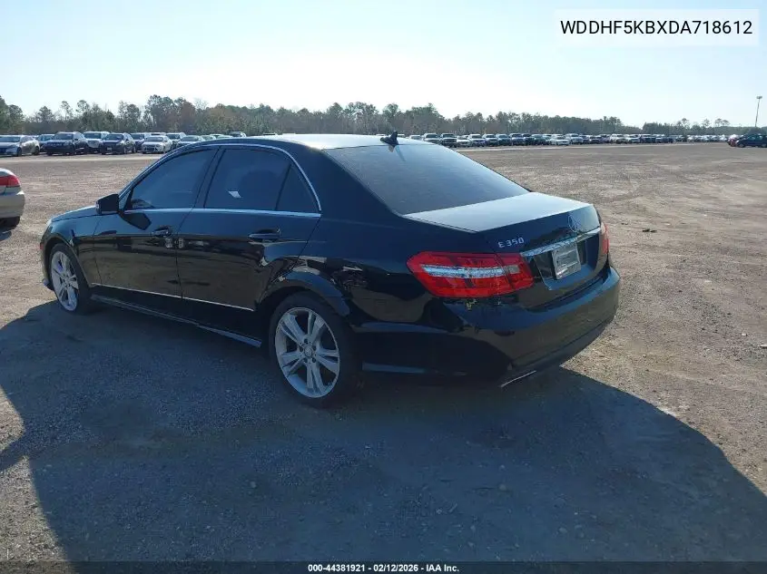 WDDHF5KBXDA718612 2013 Mercedes-Benz E 350